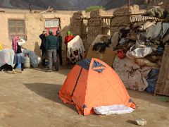 03 My Tent In Front Of Yilik Headmans House On The Way To K2 China Trek.jpg